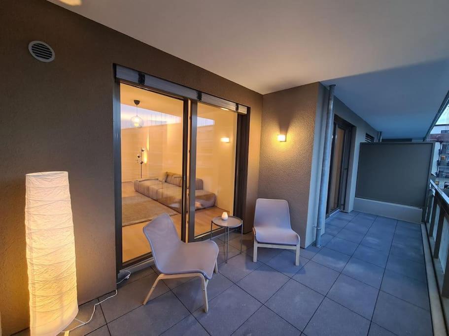 Neu, Zentral, Schoen, Bergblick, Suedterrasse Фрайласинг Екстериор снимка